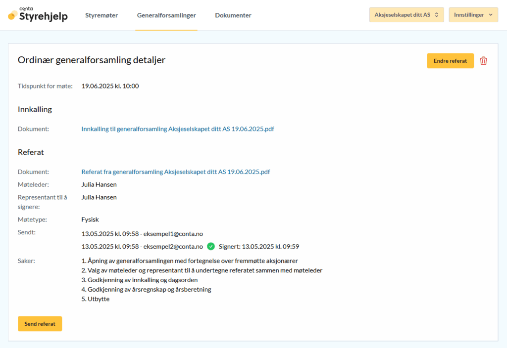 generalforsamling
